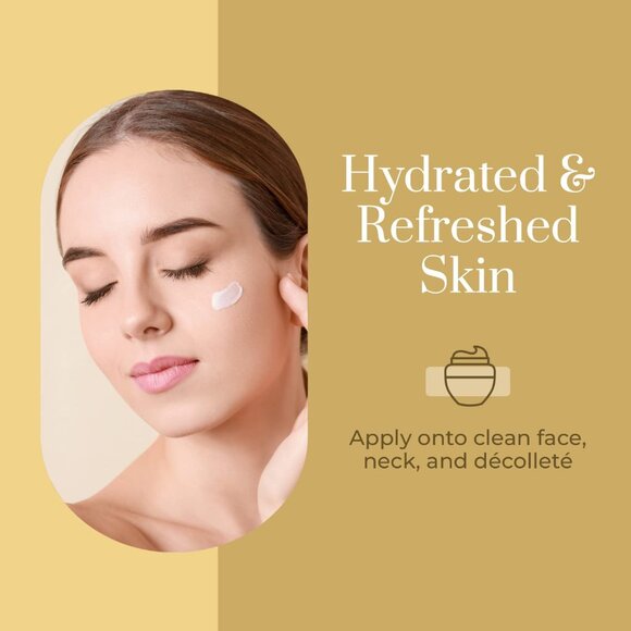 Clear Beauty 24K Gold & Collagen Daily Face Moisturizer - Korean Beauty Product! - Picture 5 of 11